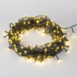 ULD-S1000-100-DGA WARM WHITE IP20 Гирлянда светодиодная, 10м, 100 светодиодов, Теплый белый свет, Провод зеленый