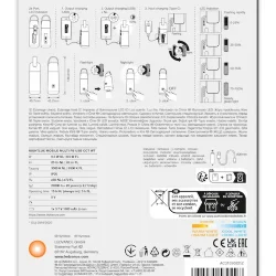 Детский ночник + ПоуэрБанк | 0.5W/3000-4000K 25-45lm | - LEDVANCE NIGHTLUX MOBILE MULTI PB USB CCT WT