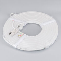 Светодиодная лента герметичная MOONLIGHT-SIDE-А140-12х17mm 24V Warm2700 (9.6 W/m, IP67, 5m, wire х2) (Arlight, Вывод боковой, 5 лет) 042783