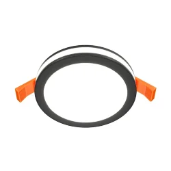 Встраиваемый светильник Phanton 4000K 1x12Вт 120° (Черный)