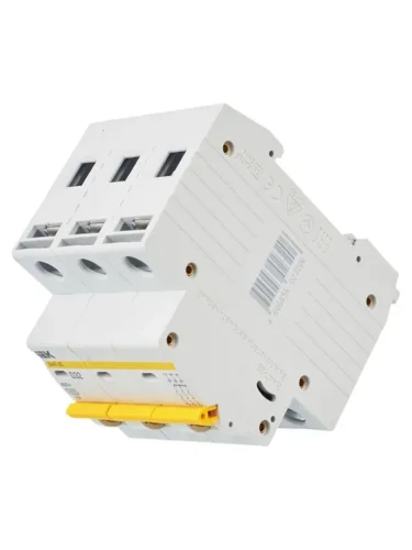 Выключатель автоматический модульный 3п D 32А 4.5кА ВА47-29 KARAT IEK MVA20-3-032-D - фото 6