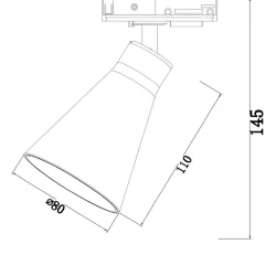 Трековый светильник Virar Unity GU10 10Вт (Белый)
