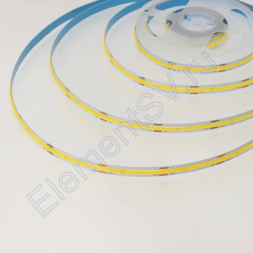 Светодиодная лента COB, 336 chip/m, day white, 12V, IP20, A232 - фото 2.