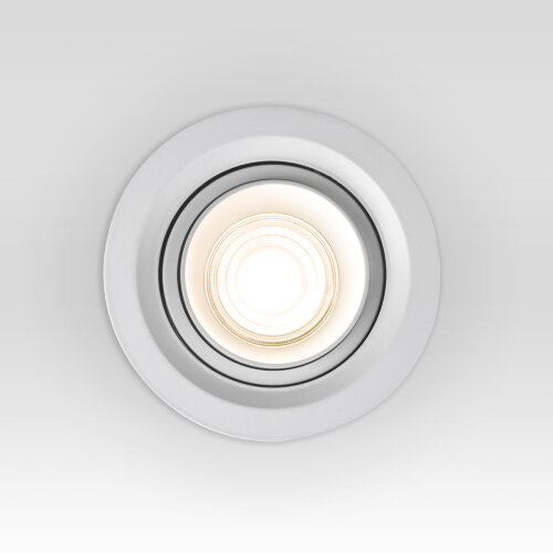 Встраиваемый светодиодный светильник с регулировкой угла освещения Zoom 10W 4200K белый - Фото 6