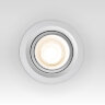 Встраиваемый светодиодный светильник с регулировкой угла освещения Zoom 10W 4200K белый - Фото 6