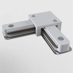 Коннектор L-образный Unity белый (Белый)