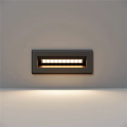 Подсветка для лестниц Bosca 3000К 5Вт IP 65 (Черный) - фото 12