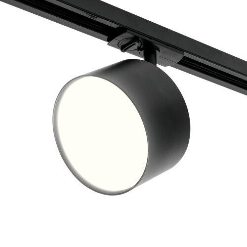 Трековый светильник WOLTA WTL-18/GX70-BL BASIC под лампу GX70 Черный BASIC - фото 1.