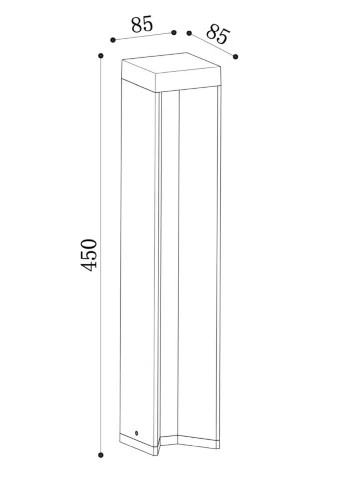 Ландшафтный светильник Essen 4000К 9Вт IP 54 (Черный) - фото 5