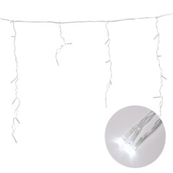 ULD-B1805-048-DTA WHITE IP20 Бахрома светодиодная с контроллером, 1.8 м, 48 светодиодов, Белый свет, Провод прозрачный.