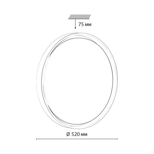 Настенно-потолочный светильник «СОНЕКС» 7645/EL, серия: KISIL (накладной). Фото 3.