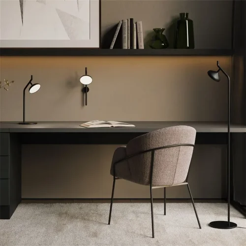 Напольный светильник (торшер) Vita 3000К 9Вт (Черный) - фото 2