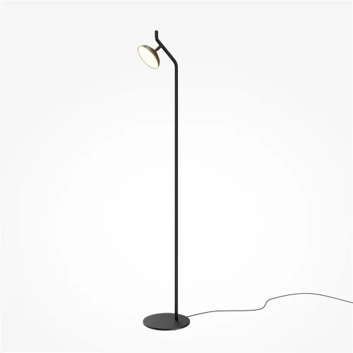 Напольный светильник (торшер) Vita 3000К 9Вт (Черный) - фото 4