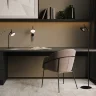 Напольный светильник (торшер) Вита / Vita 3000К 9Вт (Черный) MOD451FL-L8B3K - фото 2