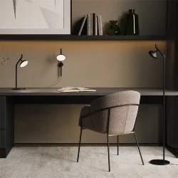 Напольный светильник (торшер) Вита / Vita 3000К 9Вт (Черный) MOD451FL-L8B3K