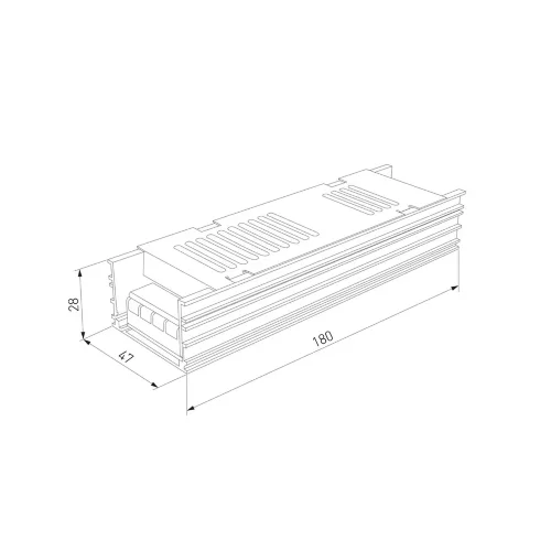 Блок питания для светодиодной ленты 12V 150W Трансформатор 12V 150W - фото 2