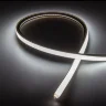 Силиконовая оболочка 14/10x10mm с LED лентой 24VDC, smd2121, 130led/m, 9.6W/m, white, IP67, S47 - фото I
