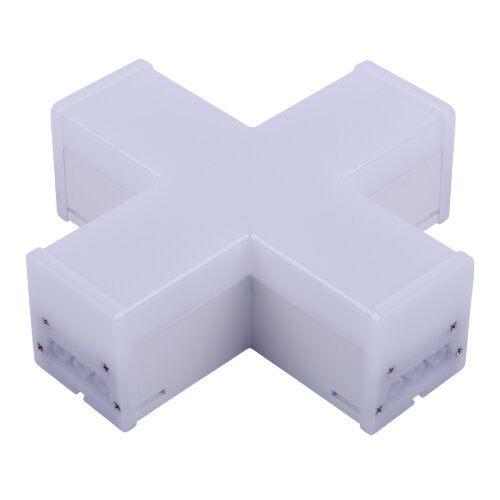 ULO-N11X-12W-6500K IP40 WHITE Светильник светодиодный X-образный, Белый свет 6500K, 1200Лм, Алюминий, Цвет белый, TM Uniel - фото 3