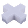 ULO-N11X-12W-6500K IP40 WHITE Светильник светодиодный X-образный, Белый свет 6500K, 1200Лм, Алюминий, Цвет белый, TM Uniel - фото 3