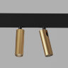 Slim Magnetic Трековый светильник 14W 4200K Dual латунь - фото 1