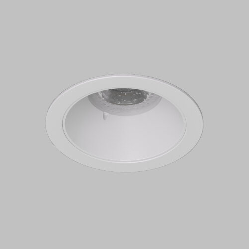 DK2026-WH Встраиваемый светильник, IP 20, 50 Вт, GU10, белый, алюминий. Фото 2