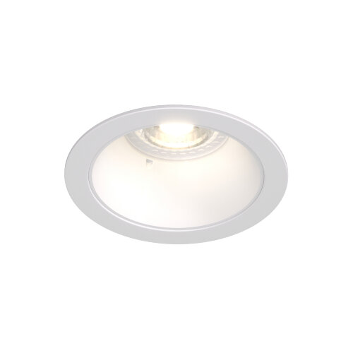 DK2026-WH Встраиваемый светильник, IP 20, 50 Вт, GU10, белый, алюминий. Фото 6