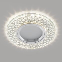 Встраиваемый точечный светильник с LED подсветкой 2224 MR16 CL прозрачный (043148)