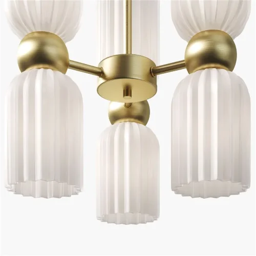 Подвесной светильник Antic E14х6 (Золото) - фото 3