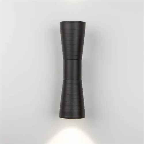 Настенный светодиодный светильник Tube double черный IP54 1502 TECHNO LED - фото 2