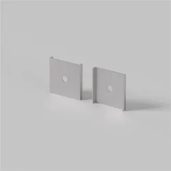 Комплект креплений (для профиля 35×35) 4 шт., ALM-3535B-MT 642043 (Серебро)