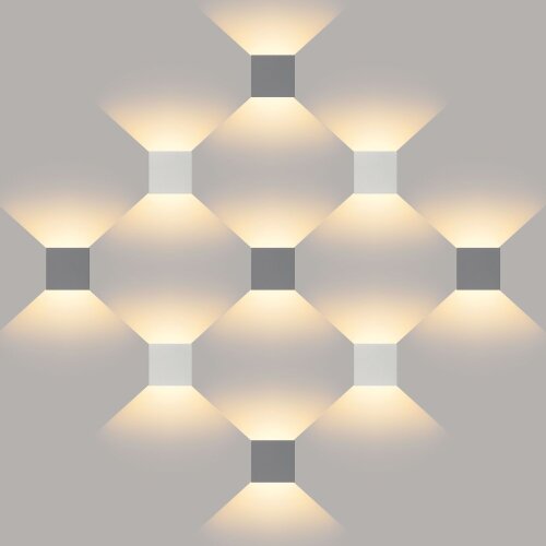 Пылевлагозащищенный светодиодный светильник с регулируемым углом рассеивания Winner белый IP54 - Фото 3