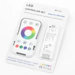 Контроллер с пультом RGB RF V3 IC80 (12-24V, 144-288W)