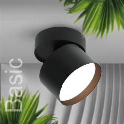 Светильник WOLTA WSL-GX53/02BL под лампу GX53 Черный BASIC