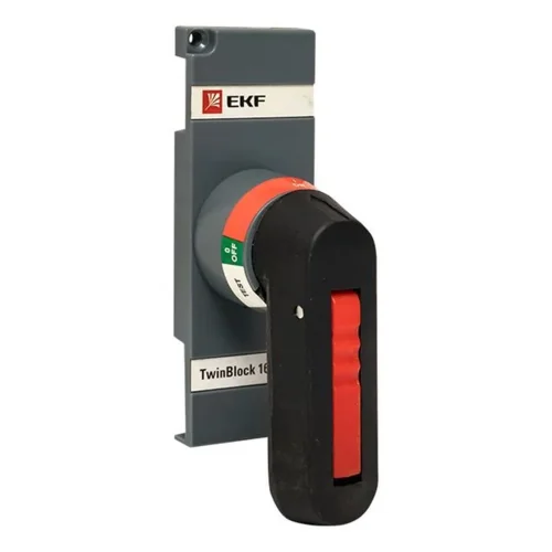 Рукоятка управления для прямой установки на рубильники реверсивные (I-0-II) TwinBlock 160-250А PROxima EKF tb-160-250-fh-rev - фото