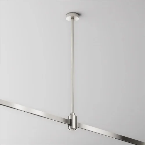 Крепление потолочное Medium 360мм с вводом питания Flarity платина (Платина) - фото 2