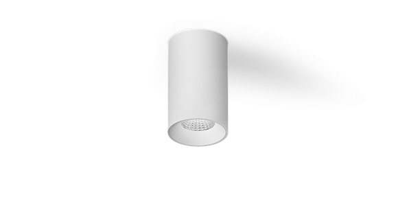 Светильник VILLY SHORT укороченный, потолочный накладной, 15Вт, 3000K, Белый, VL-BASE-SH-WH-WW. Фото 2