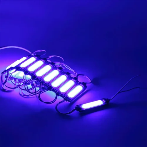 Светодиодный модуль 5730-6 MOD81 (12V, 1.5W, blue, IP44) - фото I