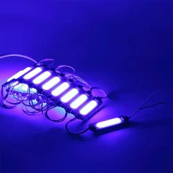 Светодиодный модуль 5730-6 MOD81 (12V, 1.5W, blue, IP44)