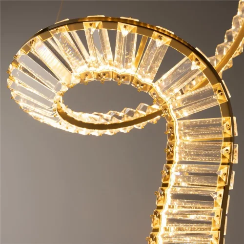 Подвесной светильник Krone 3000К 48Вт (Латунь) - фото 6