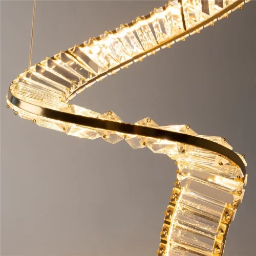 Подвесной светильник Krone 3000К 48Вт (Латунь) - фото 7