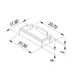 Заглушка для LC-LPV-0740 без отверстия