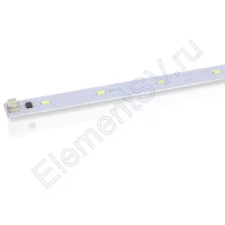 Светодиодная линейка 2835, 12 led, 220V, 6W, 450mm, D154, white
