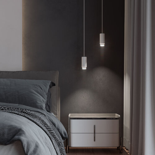 Подвесной светильник Nubis GU10 белый - Фото 3