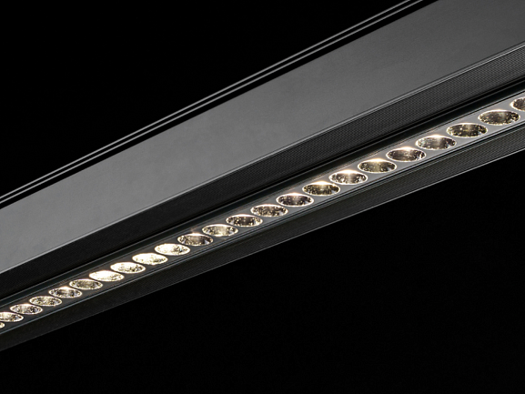 'Светильник линейный дарклайт, серия SY-LINK, Черный, 18Вт, IP20, Нейтральный белый (4000К), SY-LINK-435-BL-18-NW. Фото 3