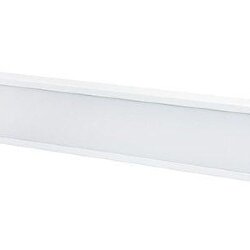 Универсальный офисный светодиодный светильник узкий 10 Вт IP44 595x110x40 мм 4000K Опал