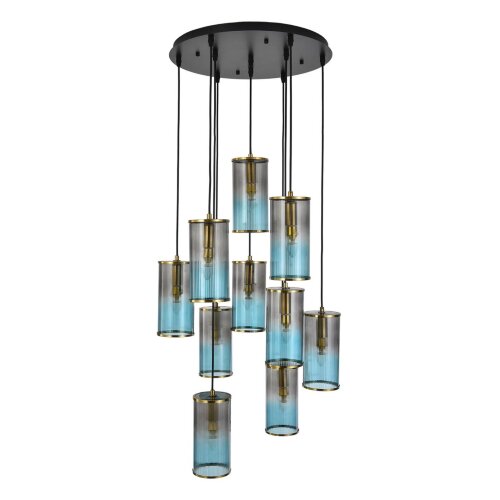 Люстра «LUMION» 8401/10, серия: MURANO (крепление на планке). Фото 1.