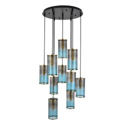 Люстра «LUMION» 8401/10, серия: MURANO (крепление на планке)