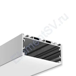 Алюминиевый профиль CX-A048-R1 322 (2500х75х35мм с рассеивателем)