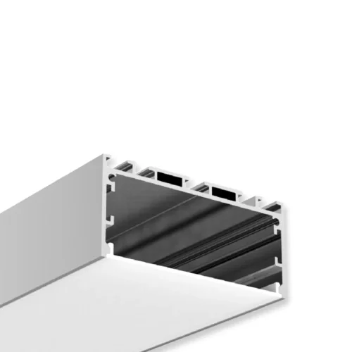 Алюминиевый профиль CX-A048-R1 322 (2500х75х35мм с рассеивателем) - фото I