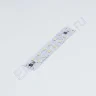 Светодиодная линейка 2835, 2х6 led, 220V, 5W, 120mm, D173, warm white - фото.